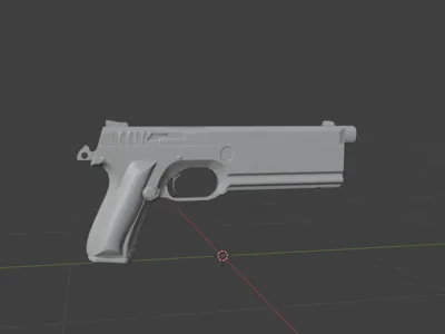 cyberpunk liberty pistol