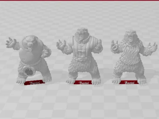 Fantasy Football - Kislev Bear by BASTOL