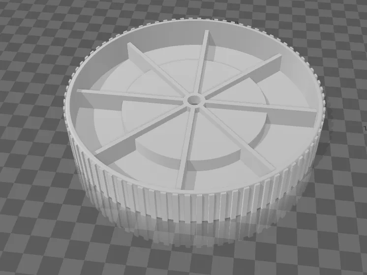 Barbecue wheel