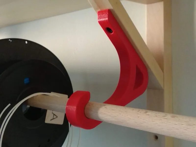 Squad for filament rack