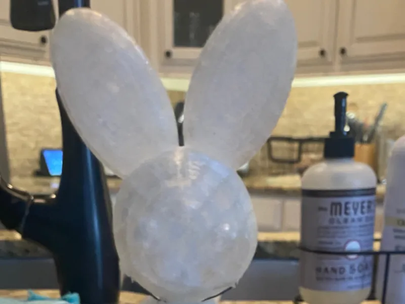 Cute bunny flexi doll
