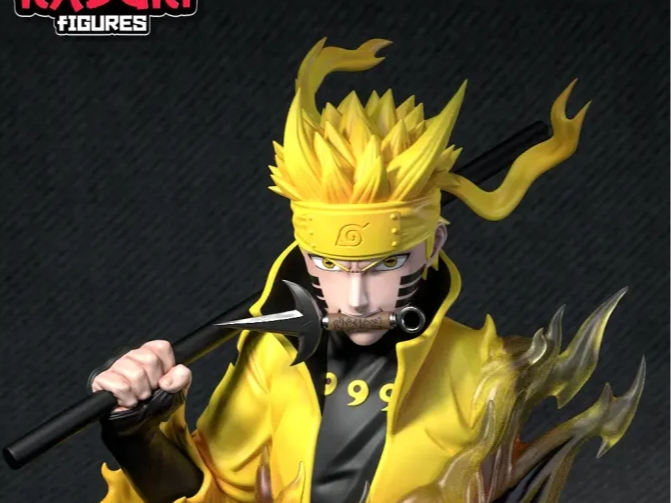 Dokuz kuyruklu direk ile Naruto