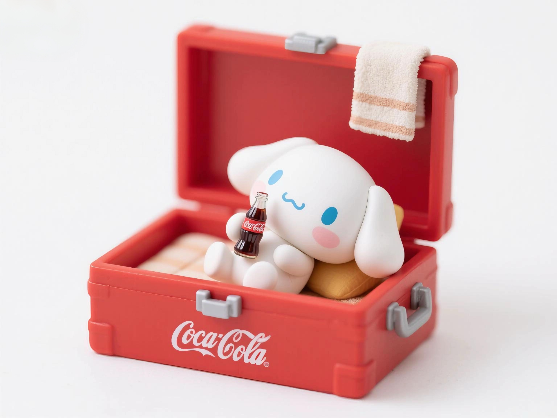 Sevimli bebek Coca-Cola Hazine Sandığı Entegre Baskı A1mini için uygun