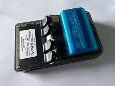 Open-Source Handheld R36S Dual 18650 Battery Back Cover