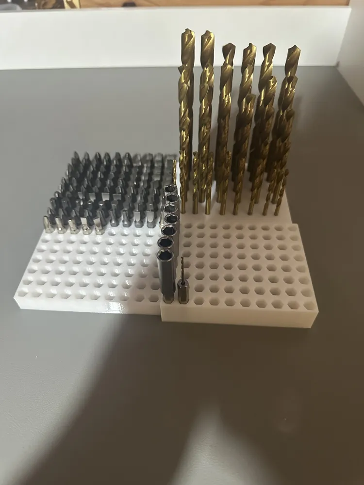 Jumbo Bit Rack Bit Storage Rack by 取霹旺点 MakerWorld: Download Free 3D Models