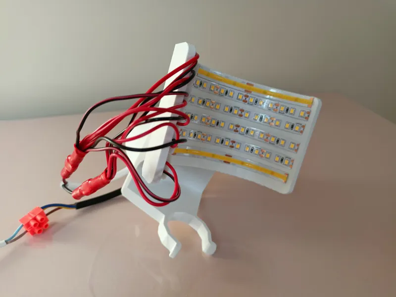 LED lighting macrophotography/Uchwyt LED Makrofoto