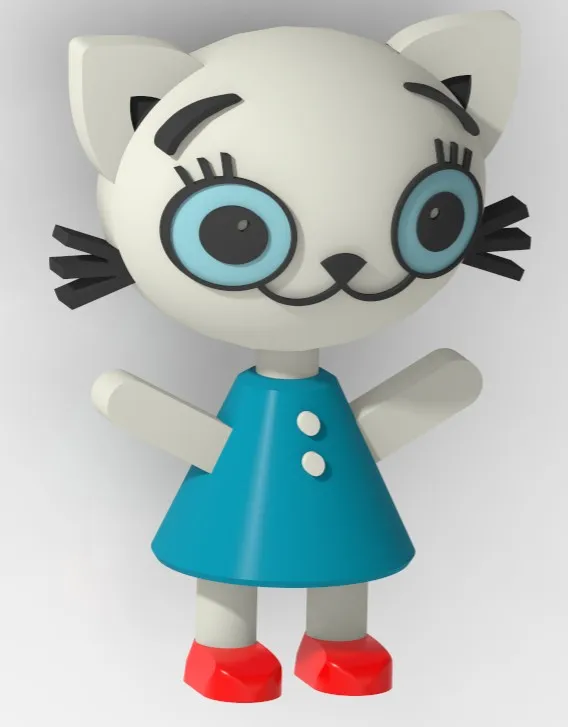 "Kicia Kocia" Polish Cartoon