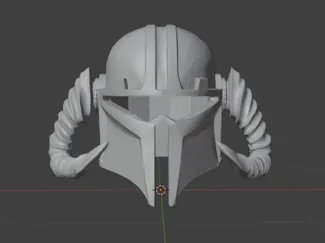 Medieval Mandalorian Helmet