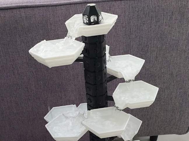 Hexagon Water Fountain