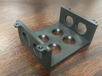 Support sous bureau pour adaptateur secteur d'écran — photo 1