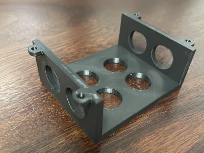 Monitor Power Adapter Under-Desk Mount