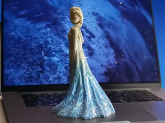 艾莎公主一体化模型