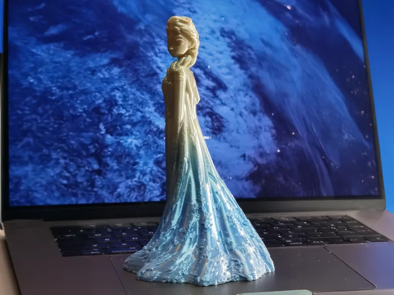 艾莎公主一体化模型