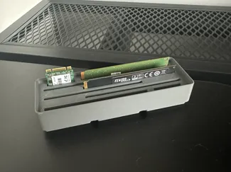 Gridfinity 1x3 NVMe storage