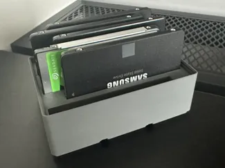 Gridfinity 2x3 SATA Storage