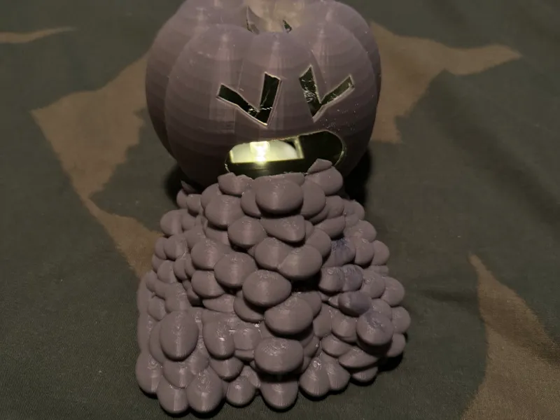 puking pumpkin