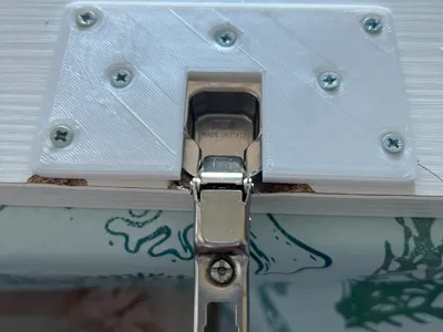 wardrobe door repair plate