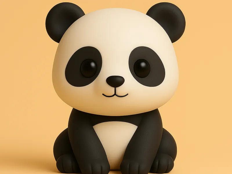 cute panda