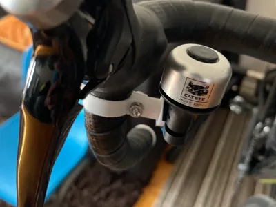 Drop handlebar  or road bike bell adapter