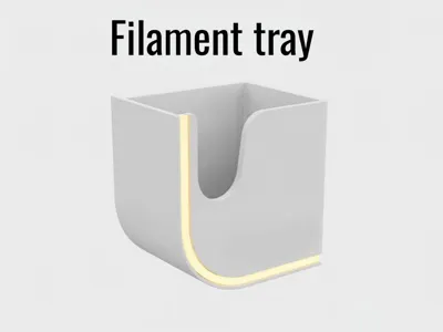 Filament tray
