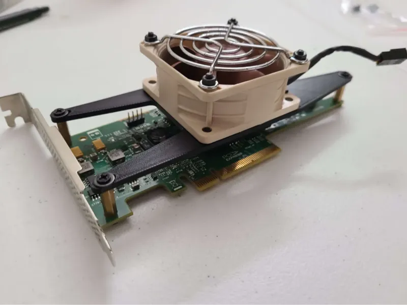 LSI 9207-8i fan bracket