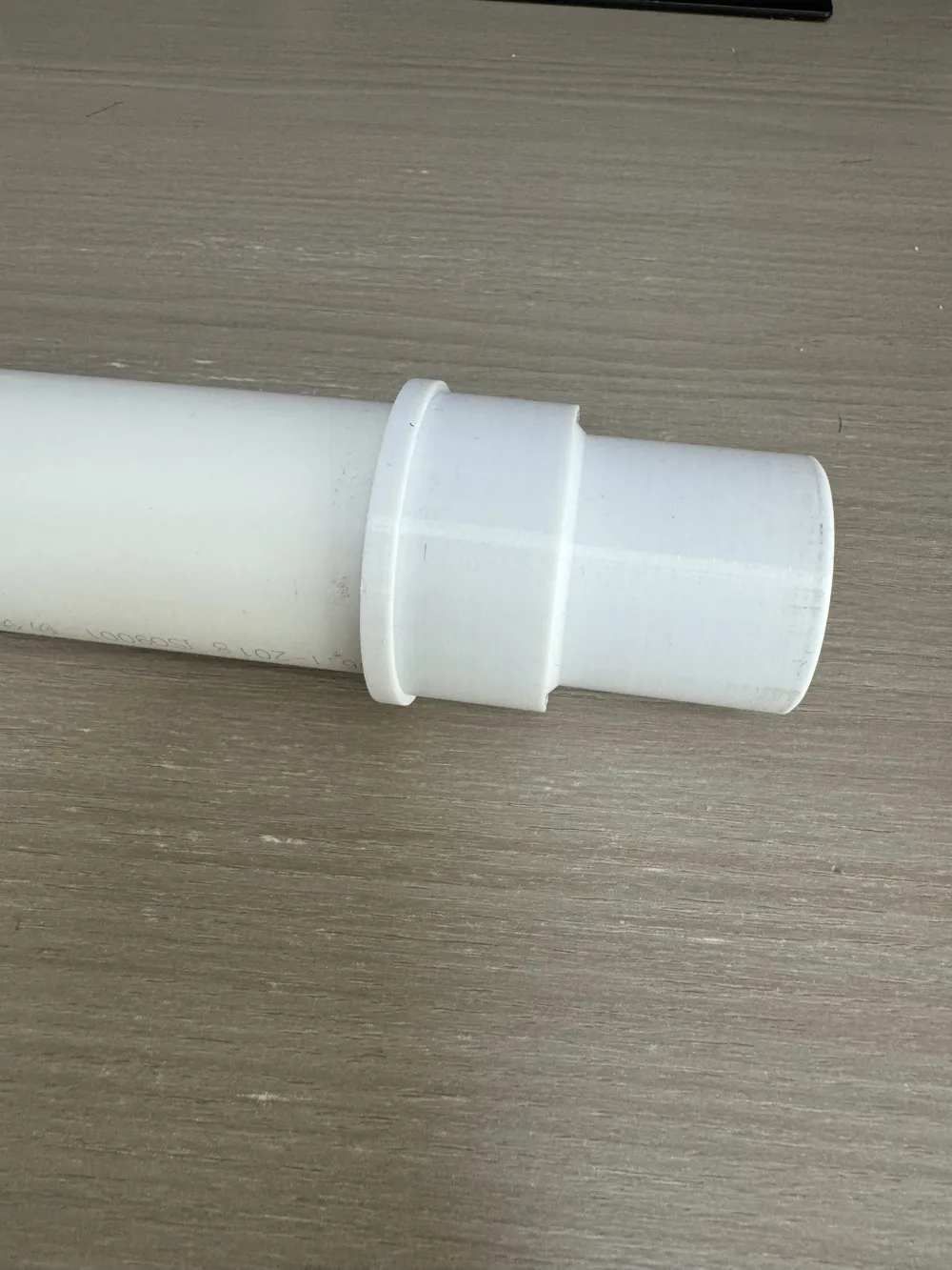 Direct Extension 50mm PVC pipe insert and spigot fitting, direct extension fitting ...