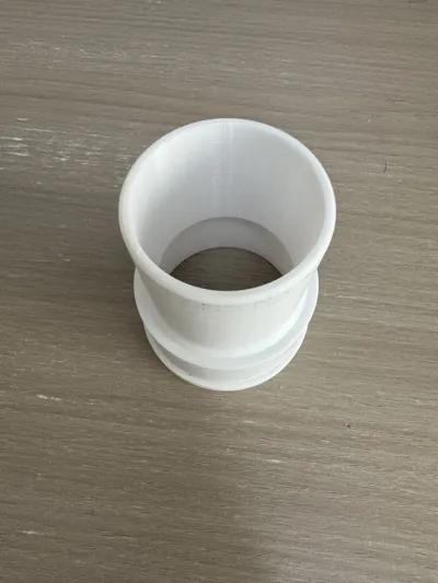 Direct Extension 50mm PVC pipe insert and spigot fitting, direct extension fitting ...