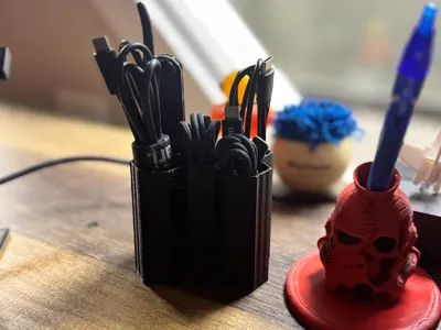 Another Hex Cable Holder