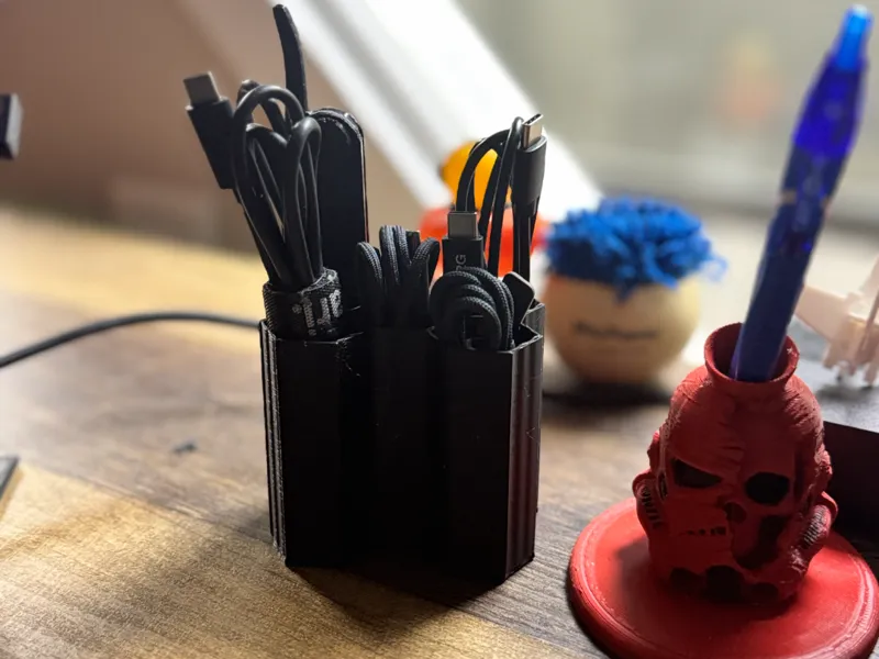 Another Hex Cable Holder