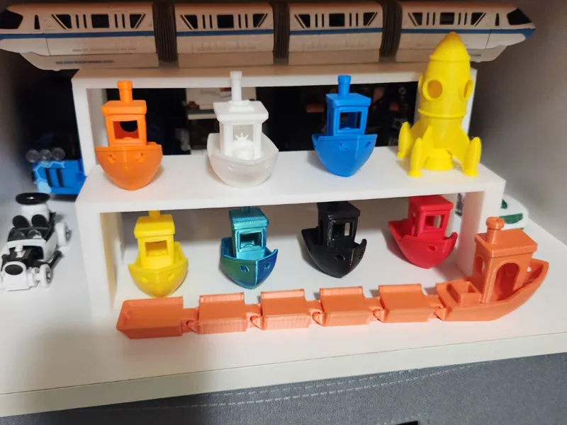 Two layer storage shelf