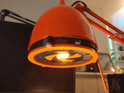 Mechanica Iris - Fit for CB2 Desk Lamp Scaled 110%