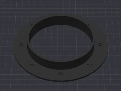 H2D Exhaust Duct Window Screen Mounting Ring