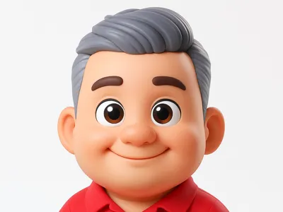 Me as cartoon character