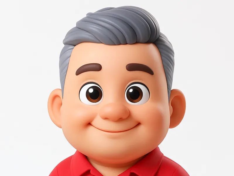 Me as cartoon character