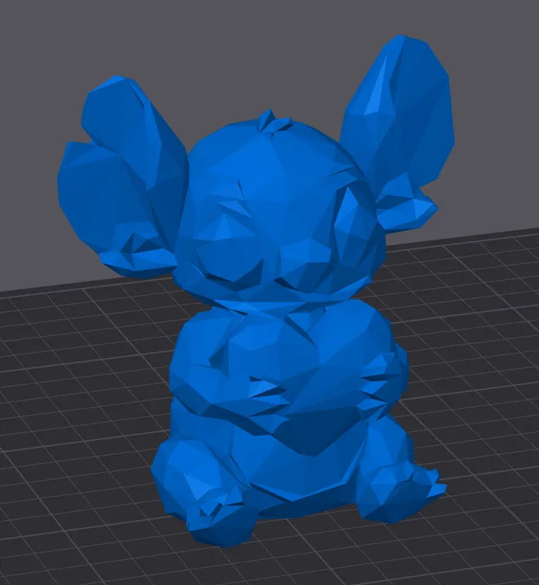 Low Poly Valentine Stitch