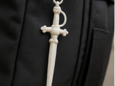 sword keychain