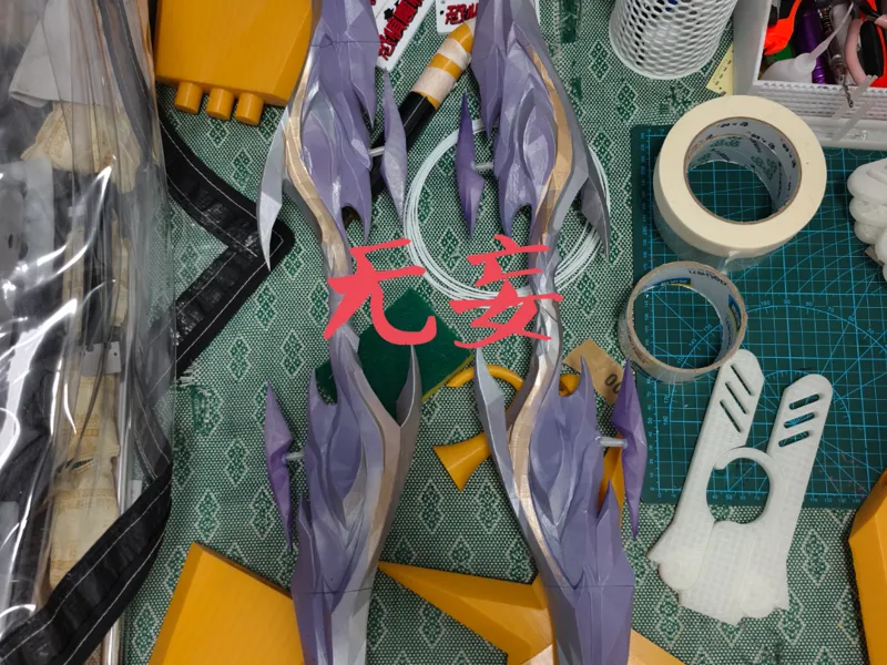 王者荣耀 阿轲 化蝶舞 cos道具