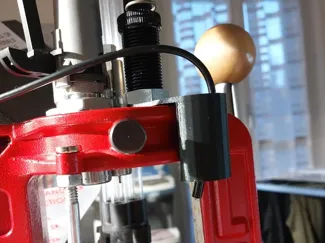 Endoscope mount for Lee Load Master