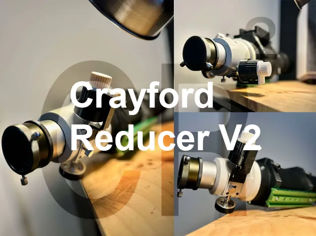 Crayford reducer V2 adapted for Skywatcher