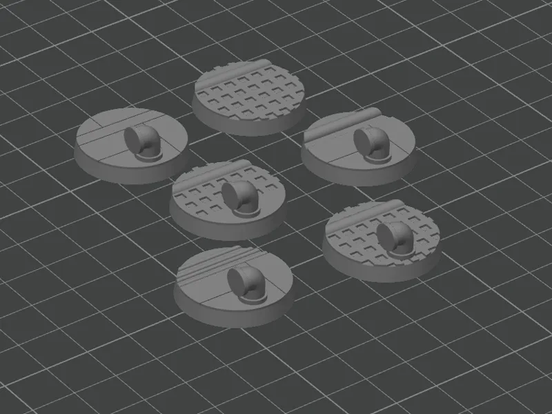 25mm pipe/industrial bases