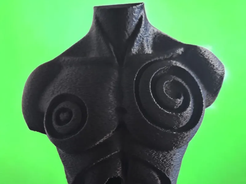 abstract man body