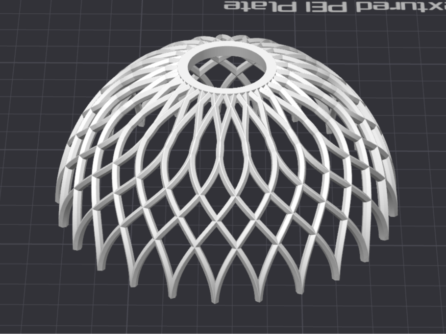 Hemispherical Fishnet Hideaway by SunnyGor MakerWorld: Download Free 3D ...