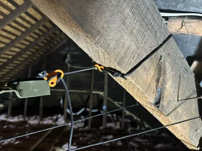 Paracord Guy Line Rocket Tension System