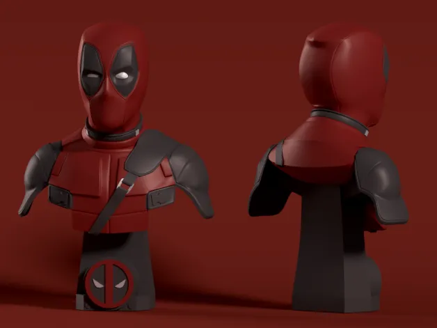 Deadpool Bust