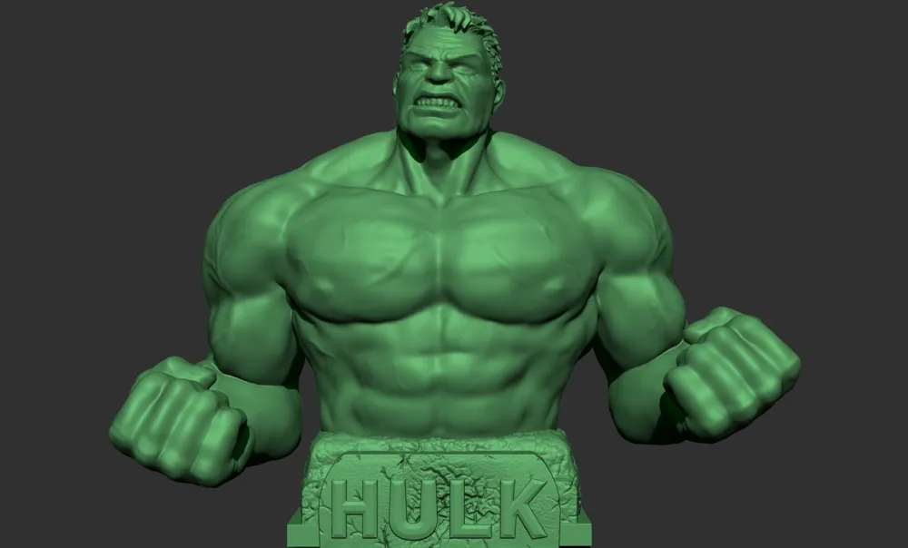 Hulk Bust by manbirdeo MakerWorld: Download Free 3D Models