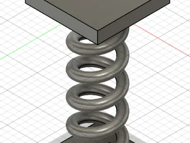Spring tester printer test