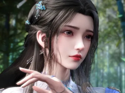 仙逆李慕婉3D透光浮雕