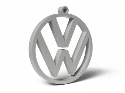 Key Chain Volkswagen Logo