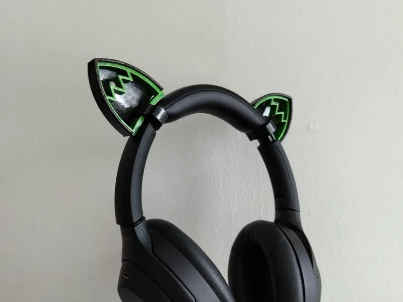 Cat Ear clip-ons for Sony XM4