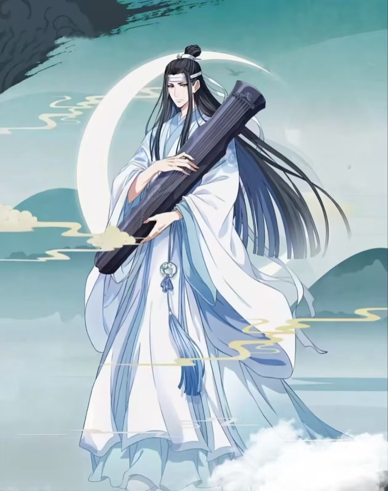 魔道祖师蓝忘机魏无羡浮雕灯- MakerWorld 3D Model | 3Drop